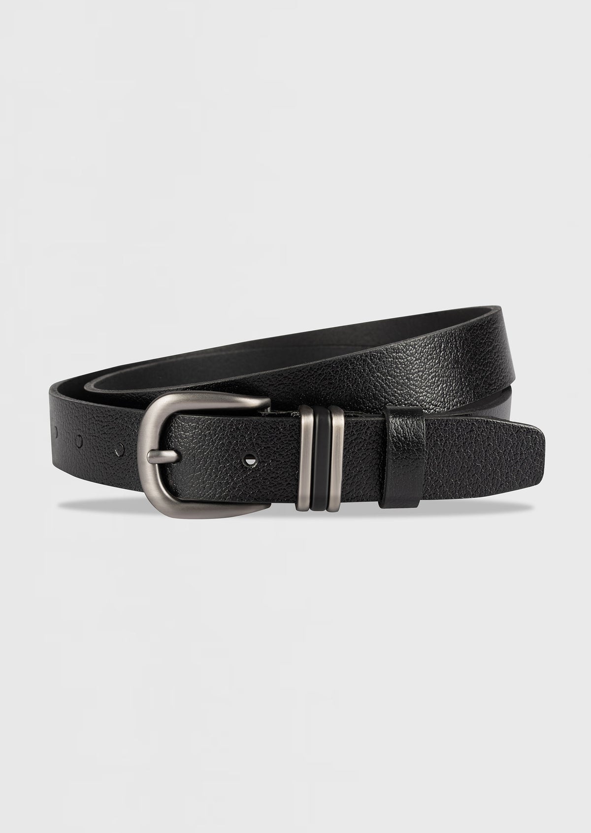 Black Leather Belt