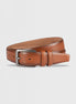 Medium Brown Leather Belt
