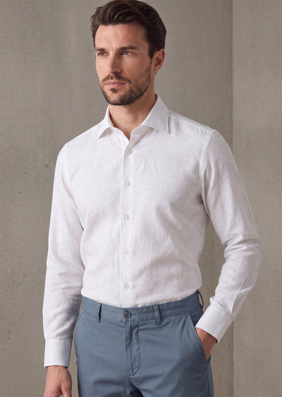 White Long Sleeve Shirt