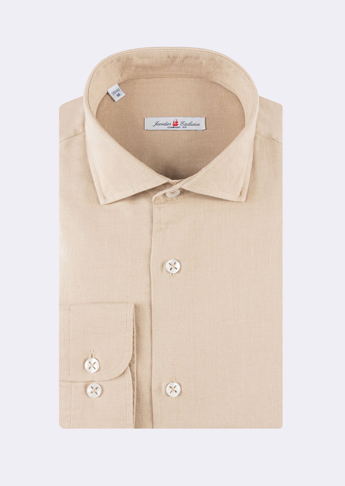 Beige Long Sleeve Shirt