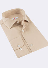 Beige Long Sleeve Shirt