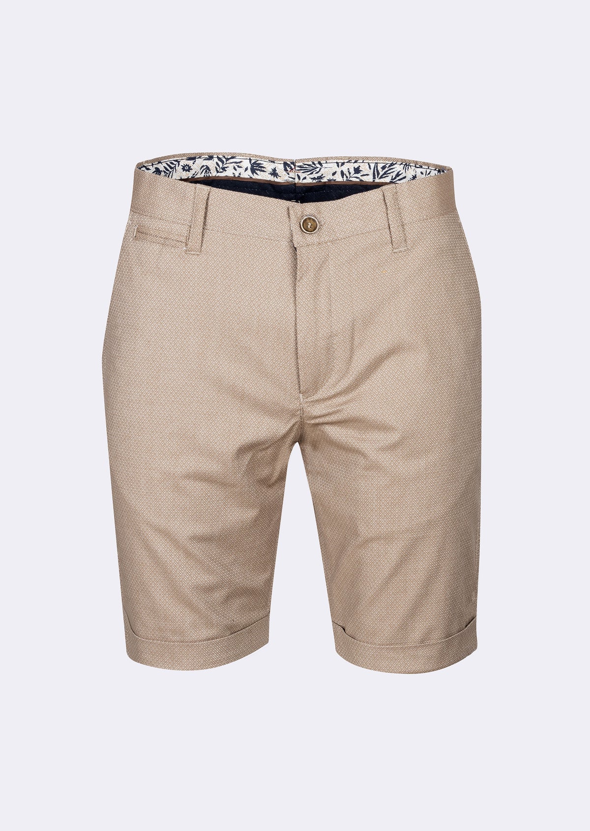 Beige Bermuda Short