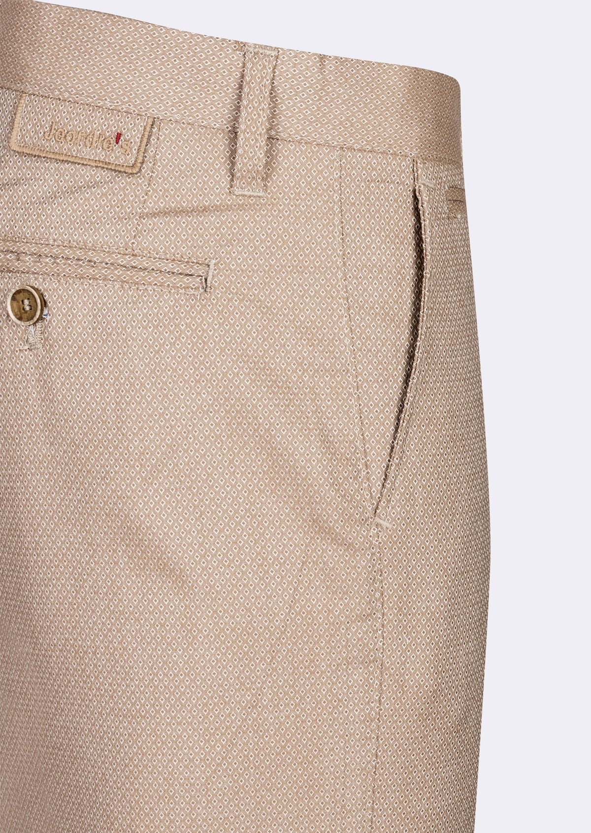 Beige Bermuda Short