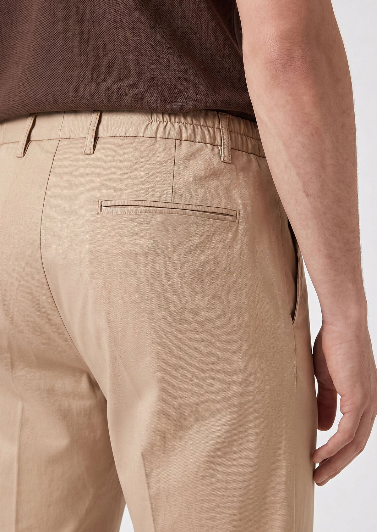 Beige Bermuda Short