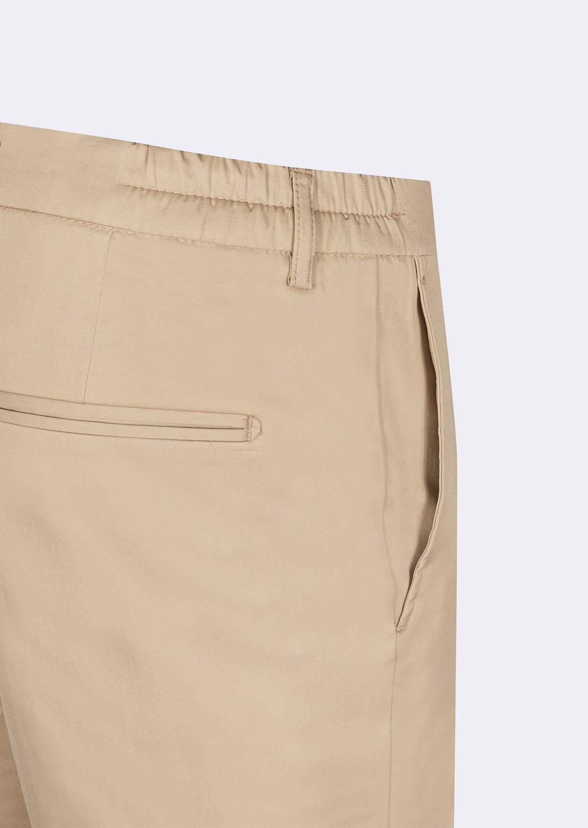 Beige Bermuda Short