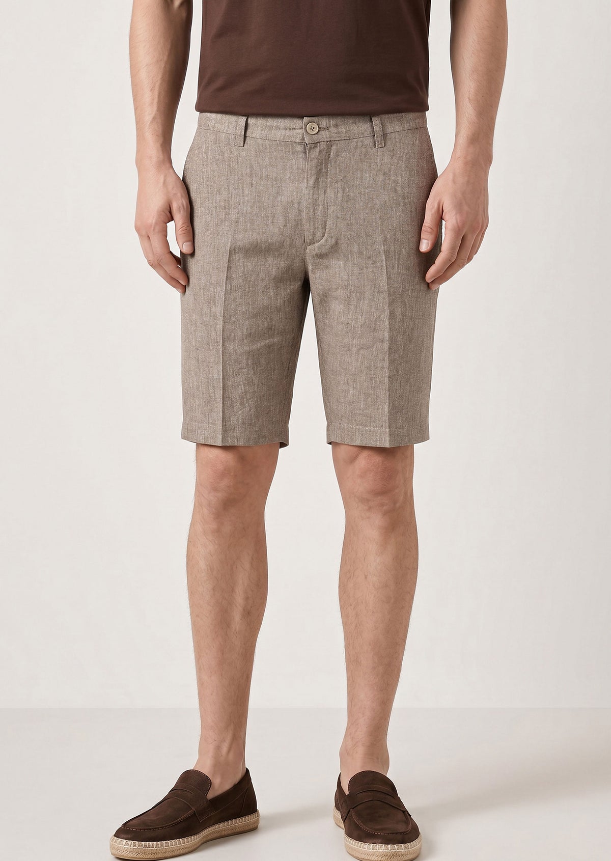 Brown Bermuda Short