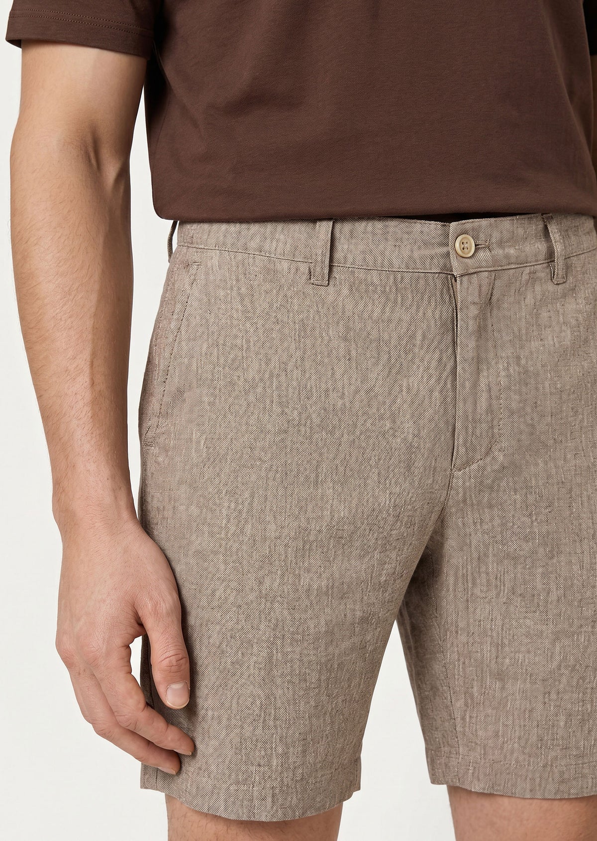 Brown Bermuda Short