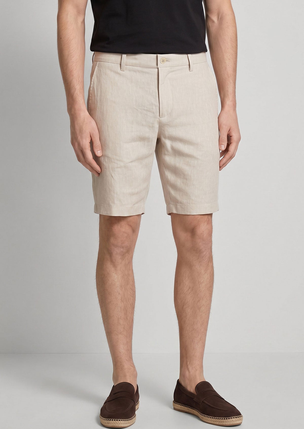 Beige Bermuda Short