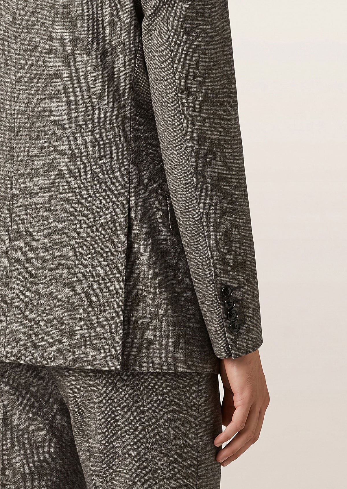 Black Three-Piece Suit