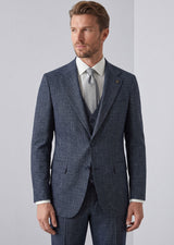 Light Navy Three-Piece Suit