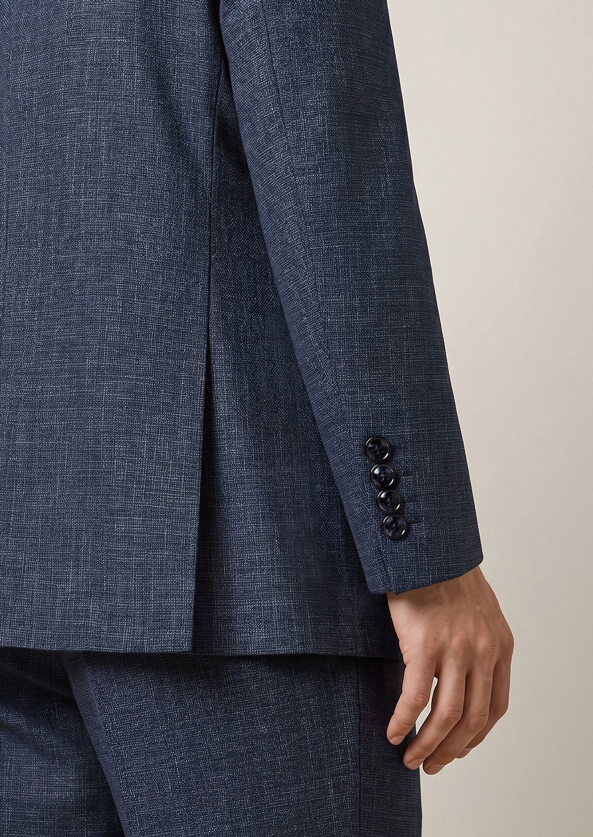Light Navy Three-Piece Suit