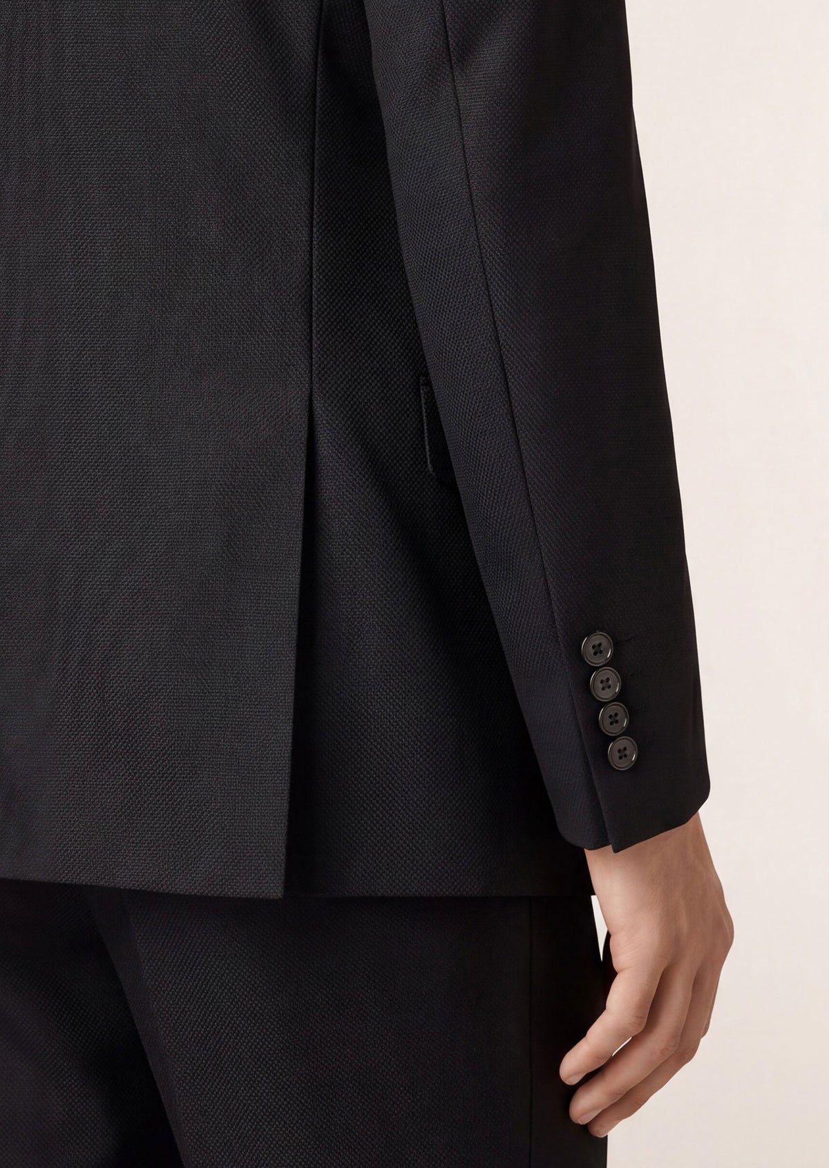 Black Three-Piece Suit