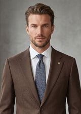 Brown Three-Piece Suit