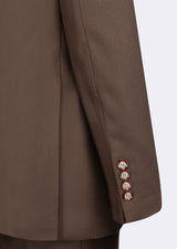 Brown Three-Piece Suit