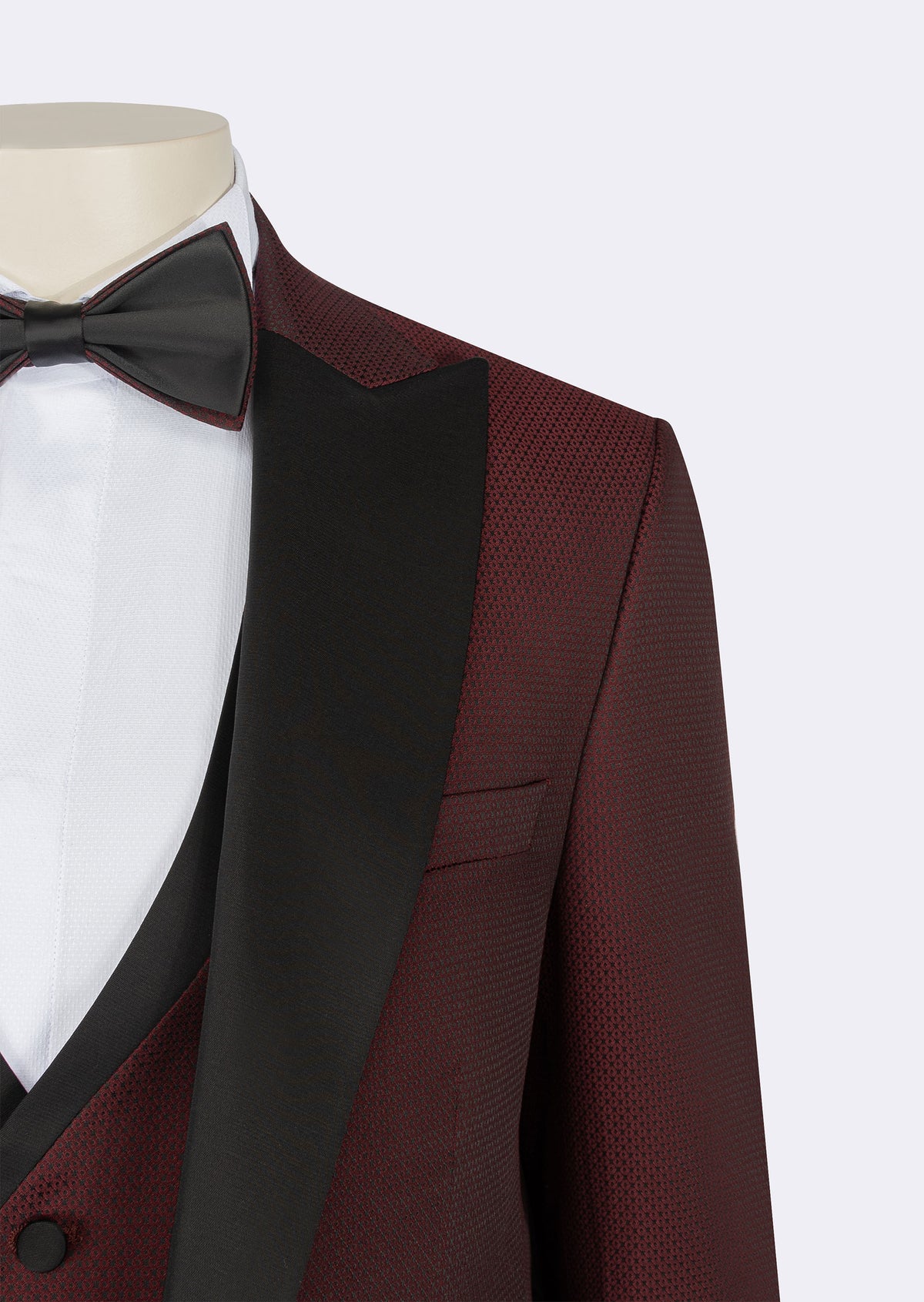 Burgundy Tuxedo