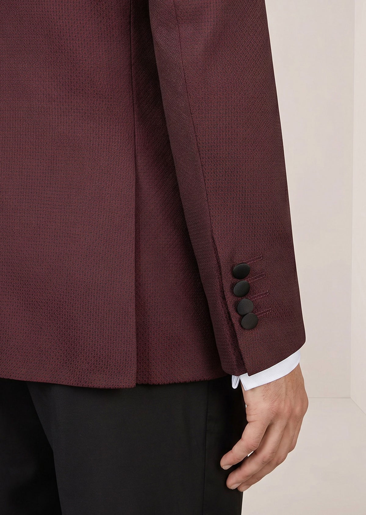 Burgundy Tuxedo