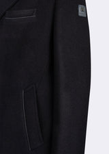 Navy Wool Coat