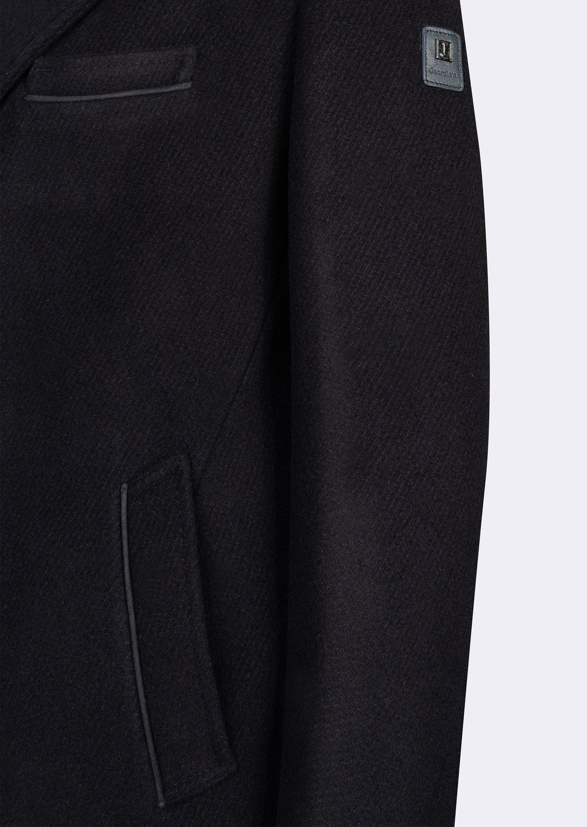 Navy Wool Coat