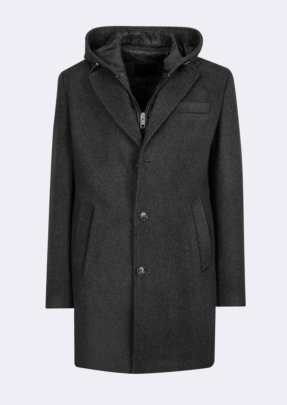 Grey Wool Coat