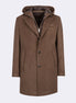 Taupe Wool Coat