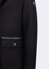 Navy Wool Coat