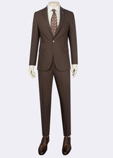 Dark Brown Suit