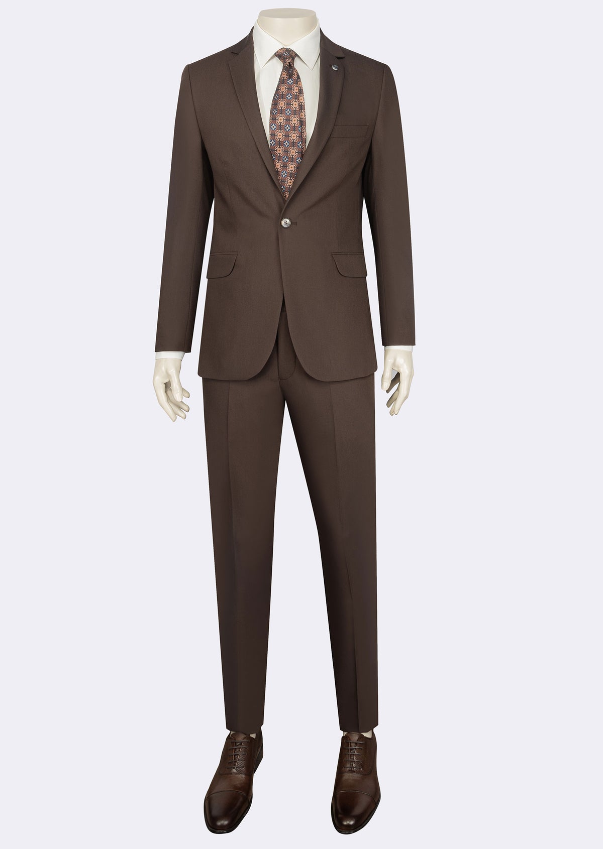Dark Brown Suit