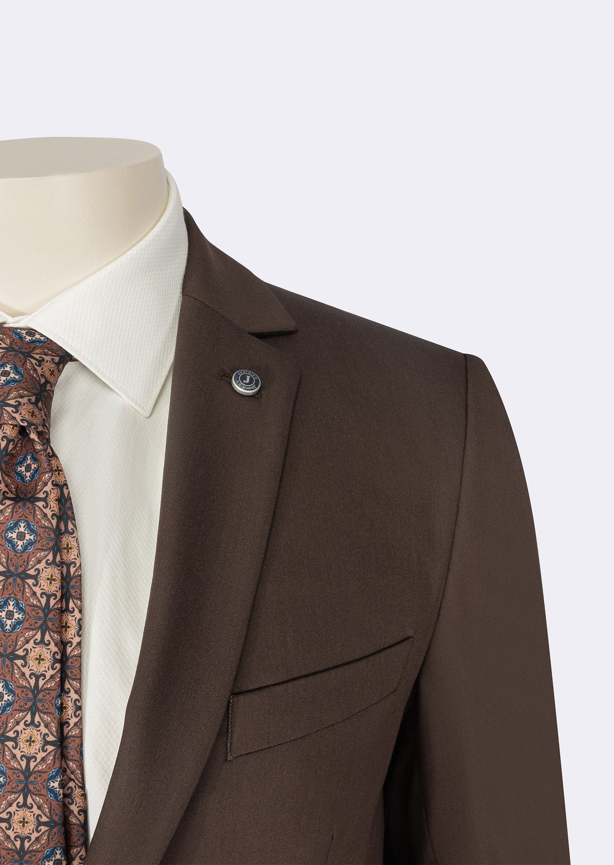 Dark Brown Suit
