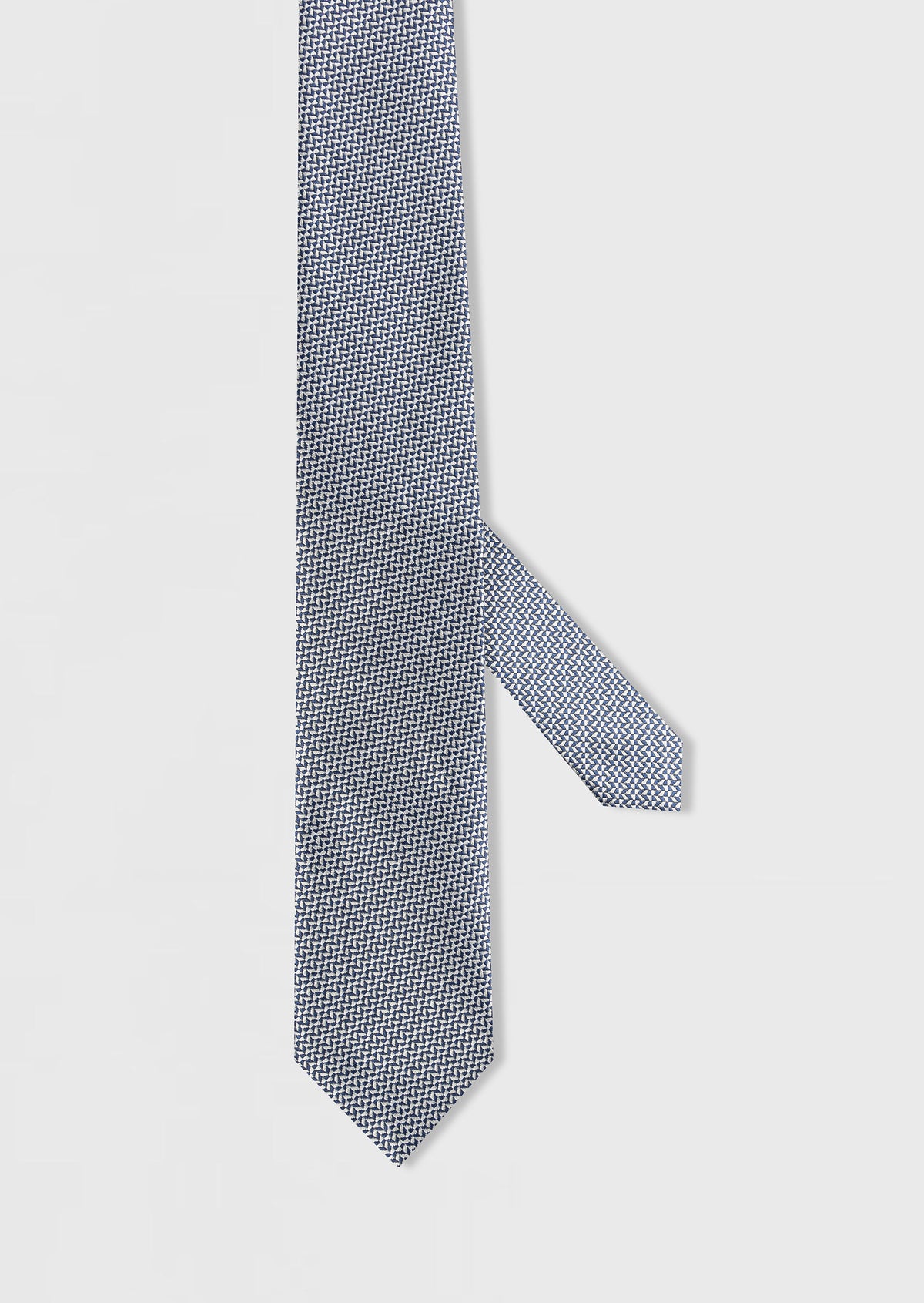 Navy Patterned Tie