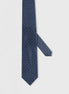 Light Navy Patterned Tie
