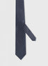 Dark Navy Patterned Tie