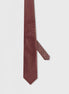Burgundy Patterned Tie