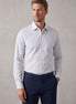 White - Navy Long Sleeve Shirt