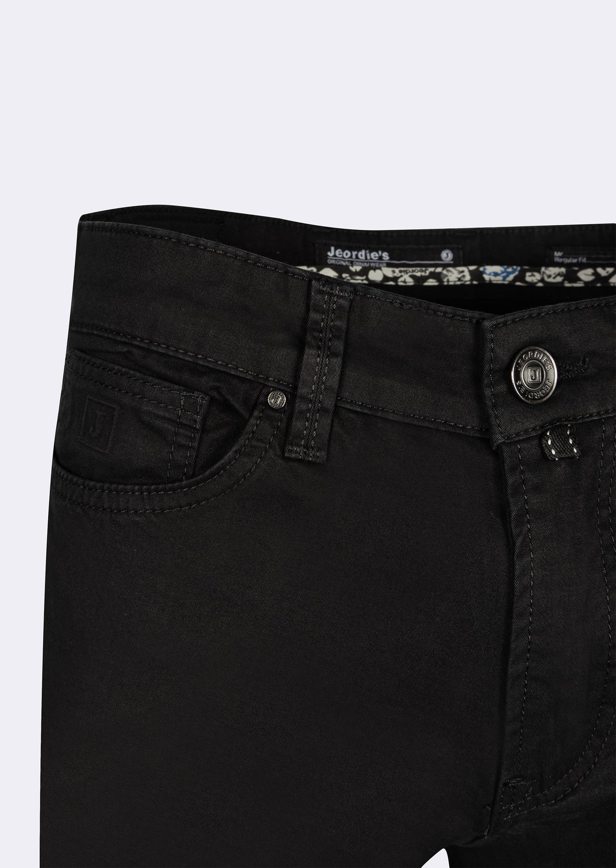 Black 5-Pocket Trouser