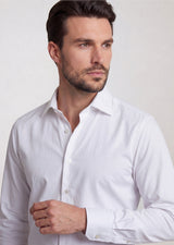 Cream Plain Shirt
