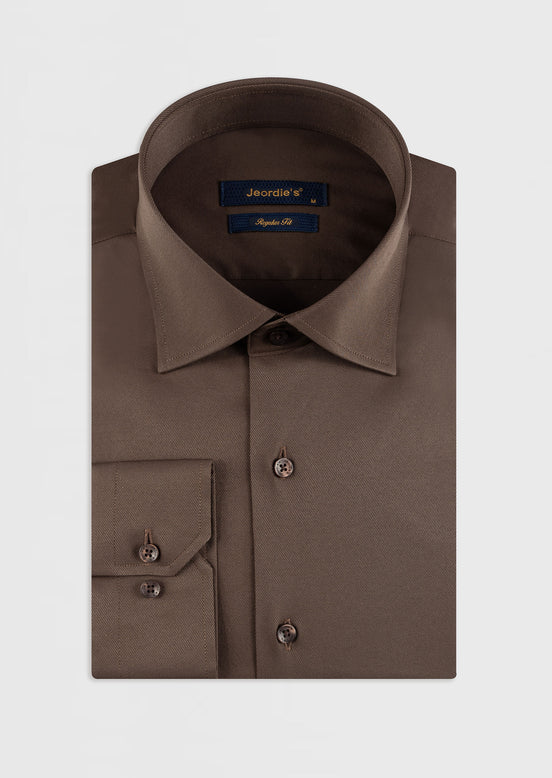 Brown Plain Shirt