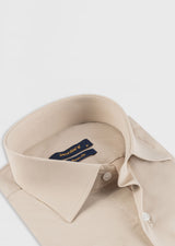 Beige Plain Shirt