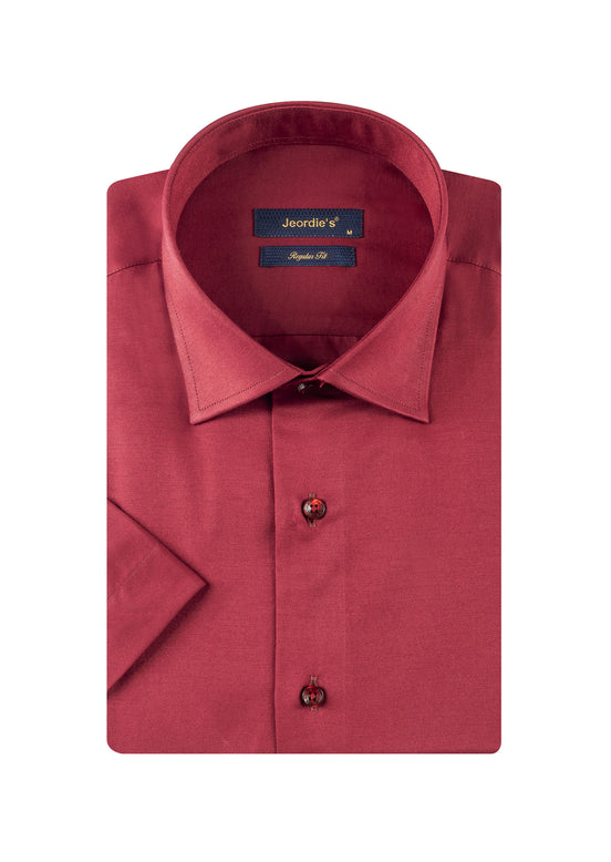 Burgundy Short Sleeve Shirt