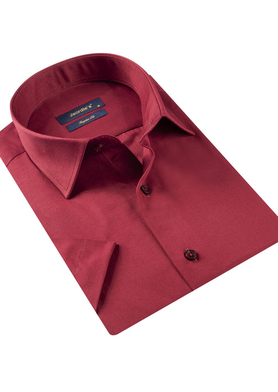 Burgundy Short Sleeve Shirt