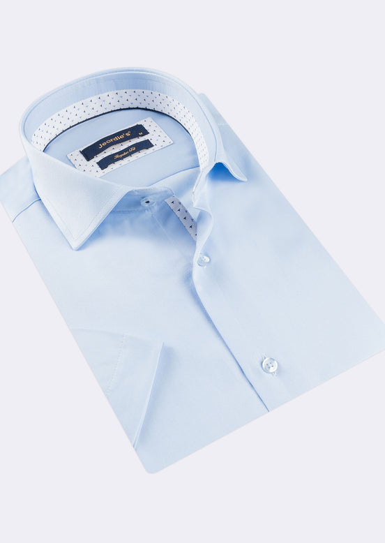 Blue Short Sleeve Shirt