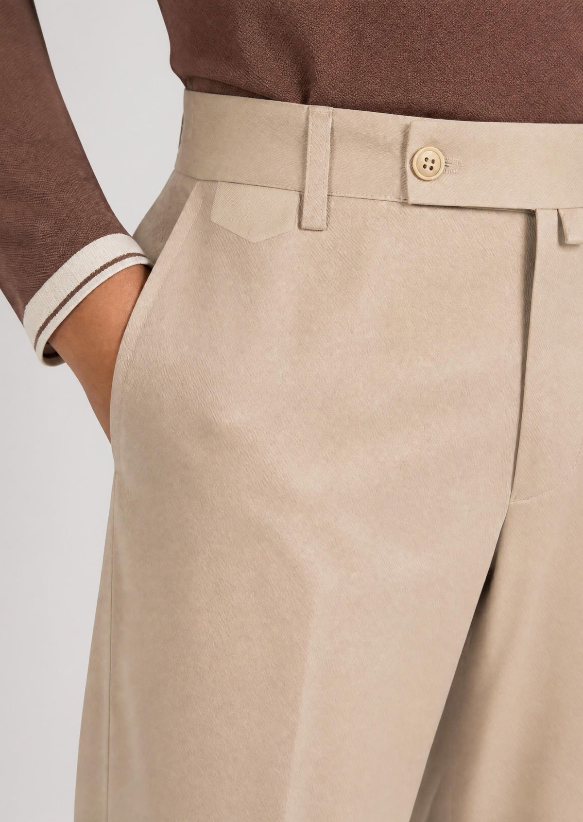Beige Chino & Casual Pant