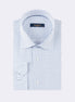 White - Blue Long Sleeve Shirt