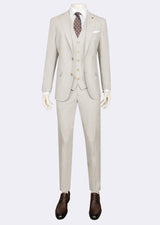 Stone Three-Piece Suit
