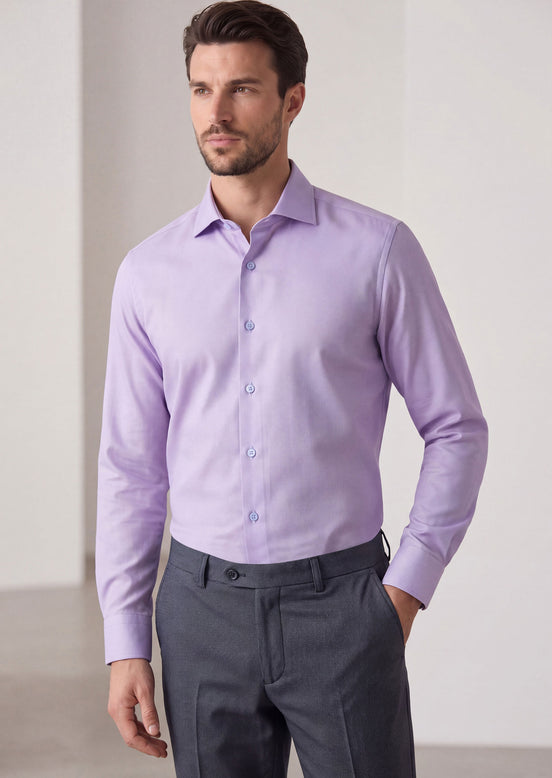 Dark Lilac Long Sleeve Shirt