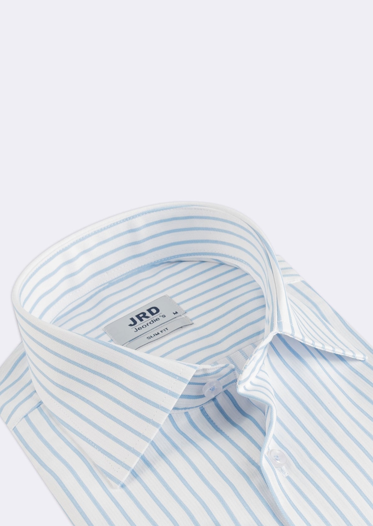 White - Blue Long Sleeve Shirt