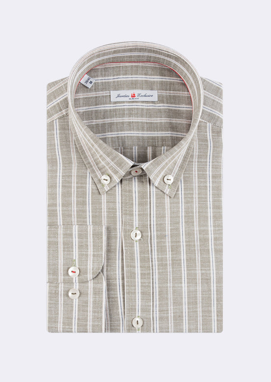 Khaki Long Sleeve Shirt