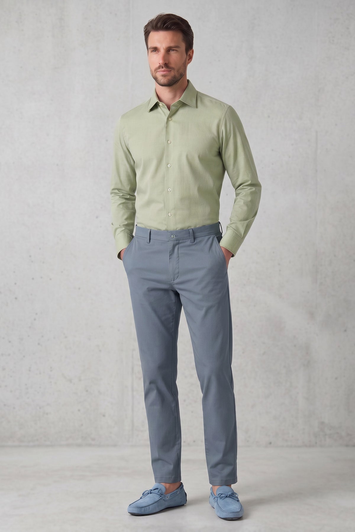 Green Long Sleeve Shirt