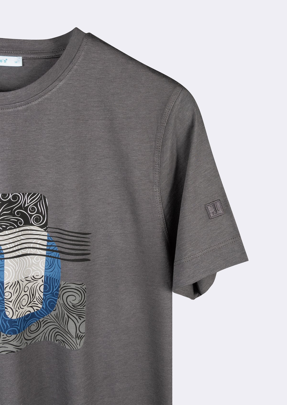 Grey Crew Neck T-shirt