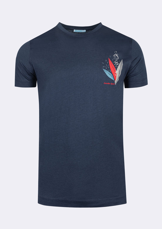 Navy Crew Neck T-shirt