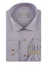 Brown - Blue Cotton Shirt